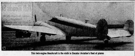 Twin-engine Beechcraft